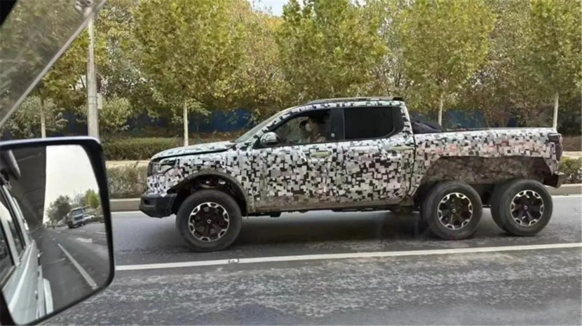 長城山海炮6×6諜照 長城山海炮6×6諜照