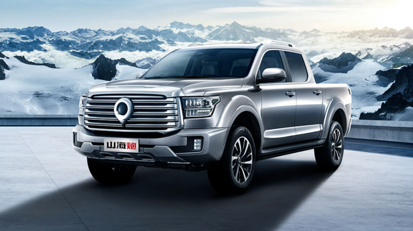 長城山海炮6×6諜照曝光 長城山海炮6×6諜照曝光